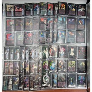 JYHAD Vampire The Masquerade Deckmaster Card Game Approx. 268 Card Lot